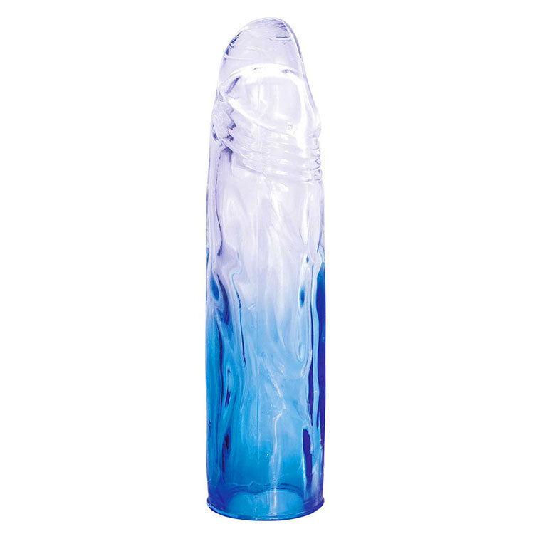 Adam & Eve SAPPHIRE Sleeve Set - Blue Clear Penis Sleeve Set - Set of 4 - L232 4000