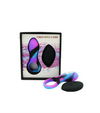 Colourful Camo Bravo Remote Control Cock Ring Blue-LA-500928B
