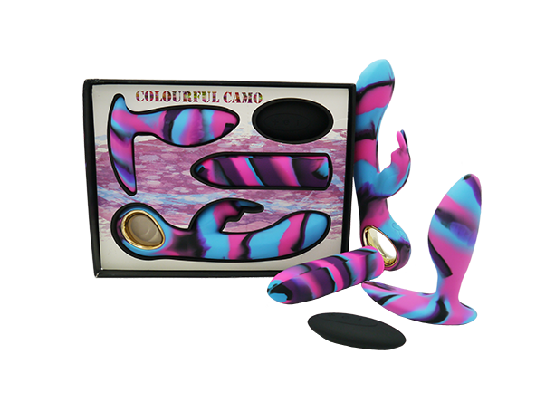 Colourful Camo Lovers Kit Blue-LA-KIT-2