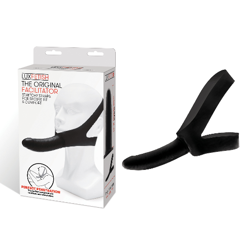 Lux Fetish THE ORIGINAL FACILITATOR - BLACK-LF1809-BLK