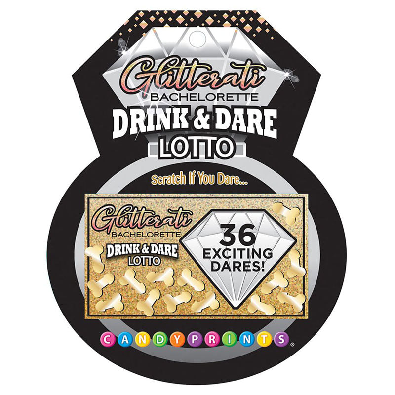 Glitterati - Drink And Dare Lotto - Hens Party Lotto Game-LGBG.101