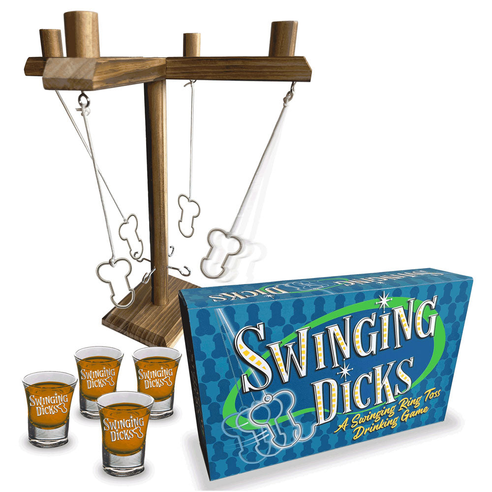 Swinging Dicks - Swinging Ring Toss Drinking Game-LGBG.106