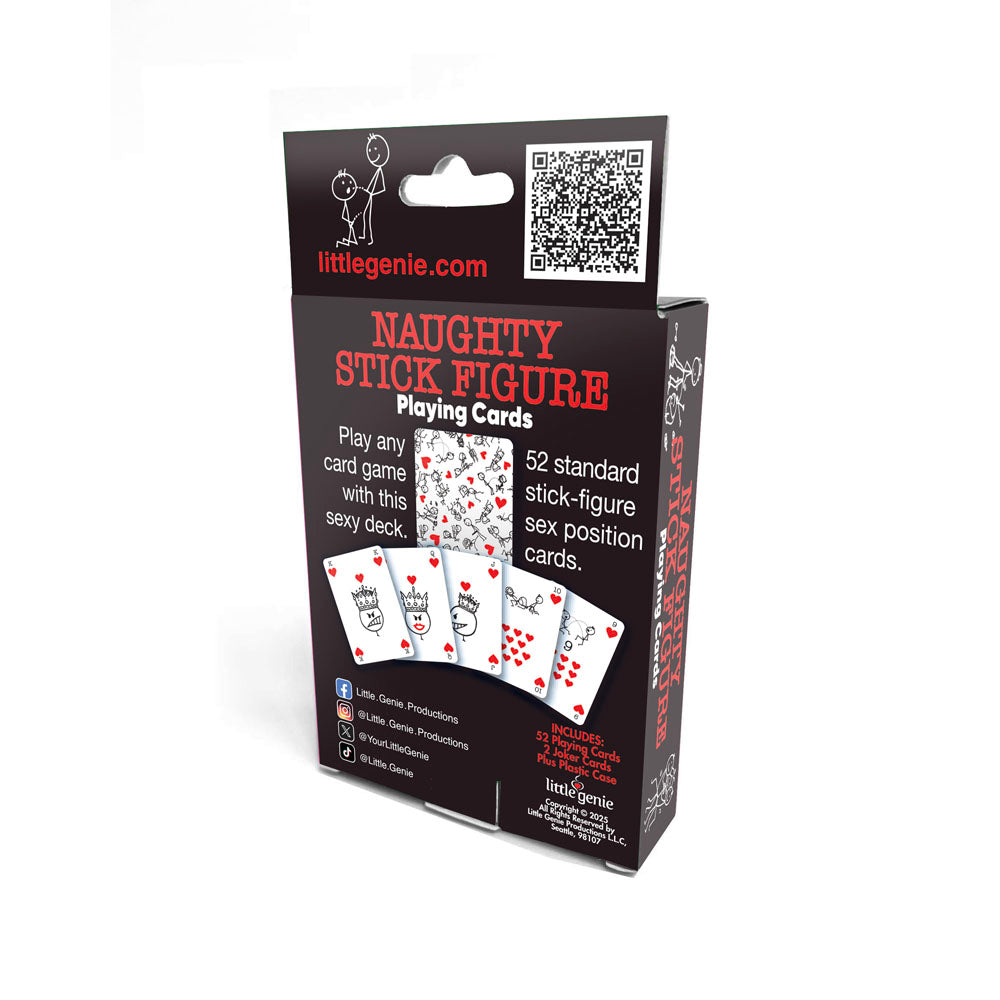 Naughty Stick Figure Playing Cards - Novelty Playing Cards-LGBG.127