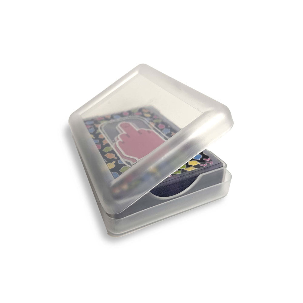 FU Middle Finger Waterproof Playing Cards for Fun Games