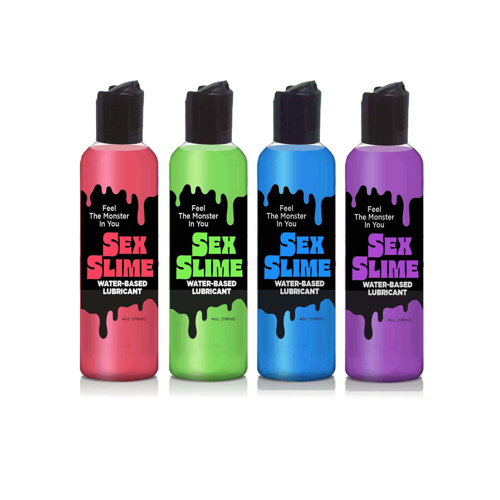 Sex Slime - Green - Green Water Based Lubricant - 120 ml Bottle-LGBT.1300