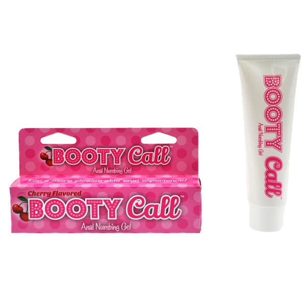 Booty Cal - Cherry - Cherry Flavoured Anal Numbing Gel - 44 ml (1.5 oz) Tube-LGBT.303