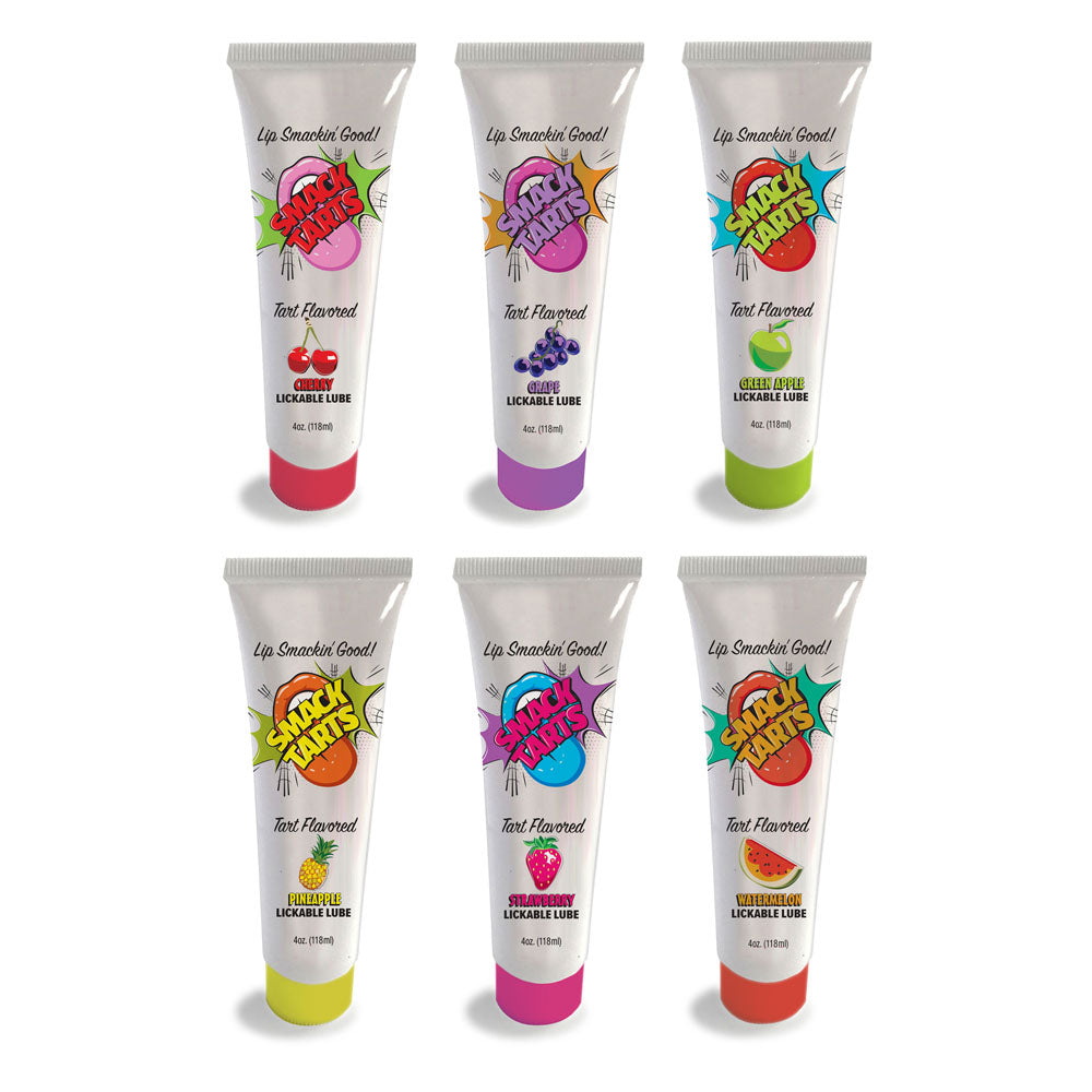 Smack Tarts - Sour Green Apple - Sour Green Apple Flavoured Lubricant - 120 ml Tube-LGBT.422