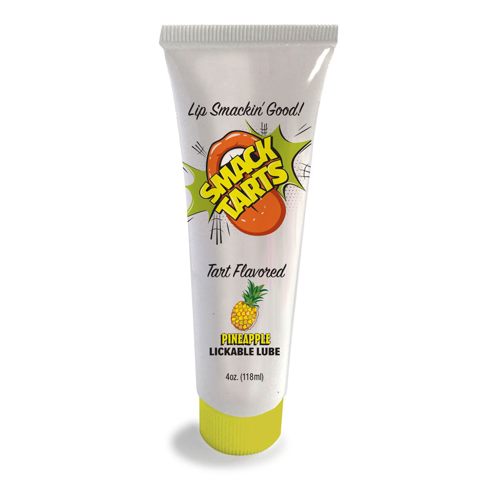 Smack Tarts - Sour Pineapple - Sour Pineapple Flavoured Lubricant - 120 ml Tube-LGBT.423