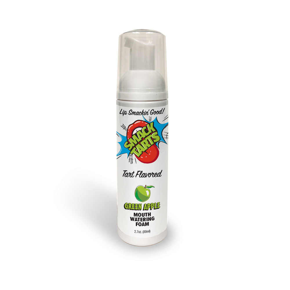 Smack Tarts Mouthwatering Foam - Green Apple - Sour Green Apple Flavoured - 80 ml Bottle - LGBT.472