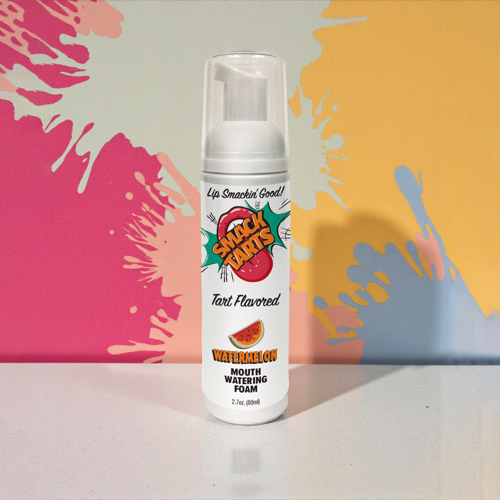 Smack Tarts Mouthwatering Foam - Watermelon - Sour Watermelon Flavoured - 80 ml Bottle - LGBT.475