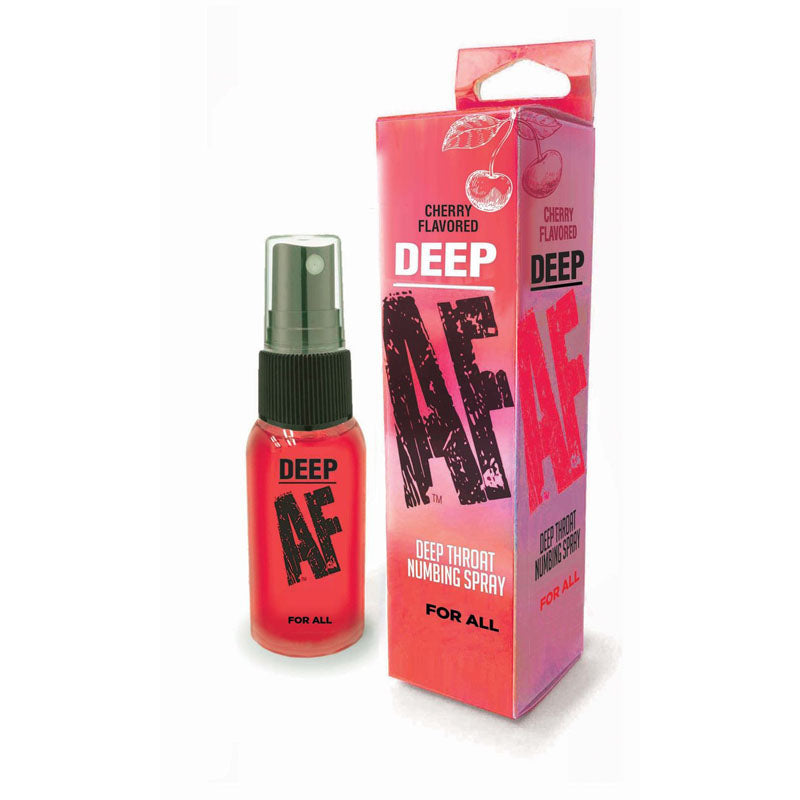 Deep AF - Cherry - Cherry Flavoured Deep Throat Spray - 29 ml-LGBT.612