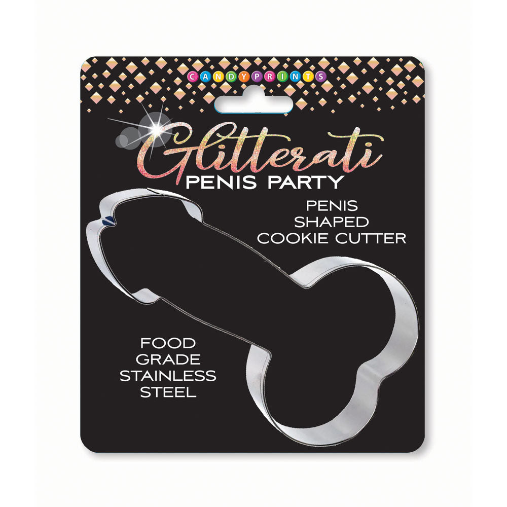 Glitterati Penis Cookie Cutter - Novelty Item-LGCP.1121