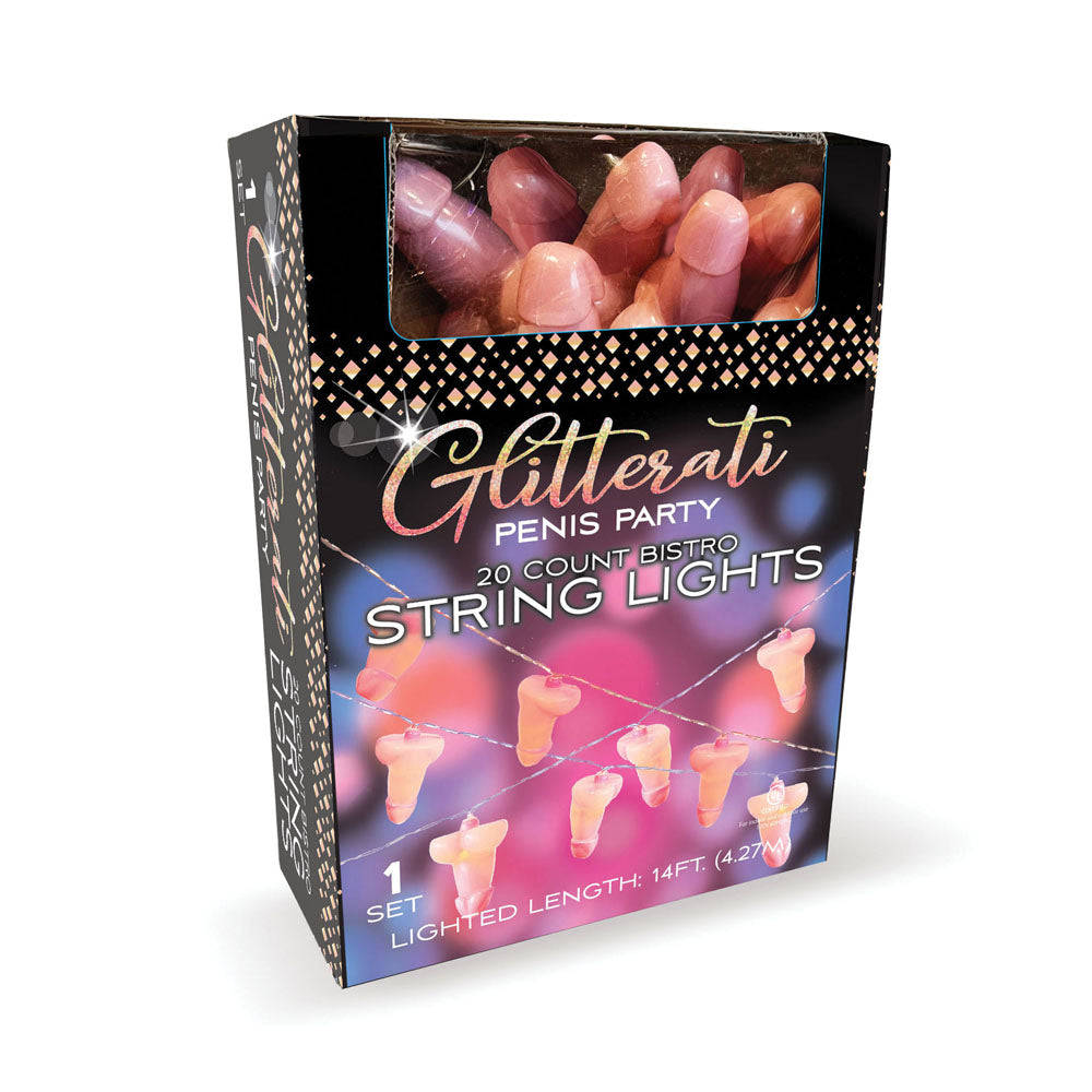 Glitterati - Penis Party String Lights-(lgcp.1139)