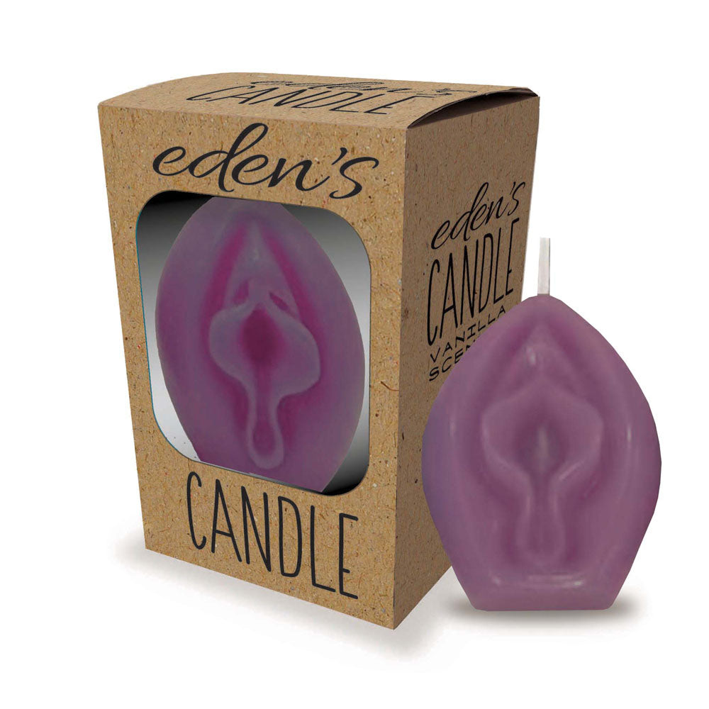 Edens Candles Vagina - Vanilla - Display of 12 - Coloured Vanilla Scented Candles - Set of 12-LGCP.1161