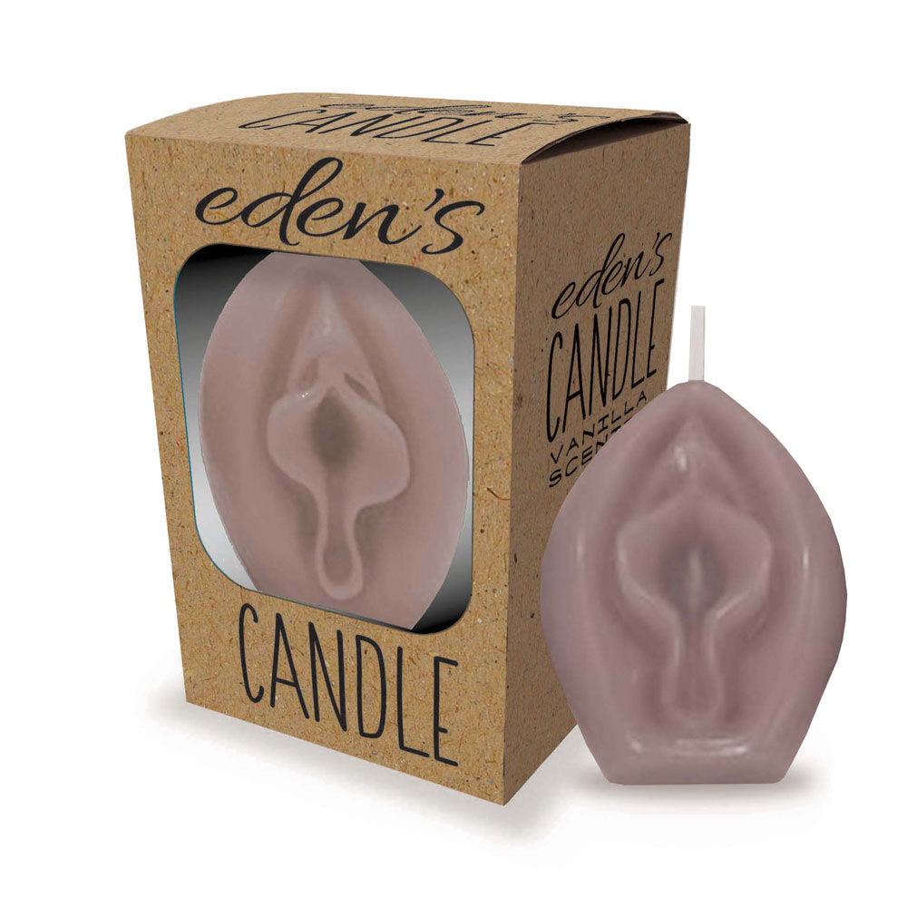 Edens Candles Vagina - Vanilla - Display of 12 - Coloured Vanilla Scented Candles - Set of 12