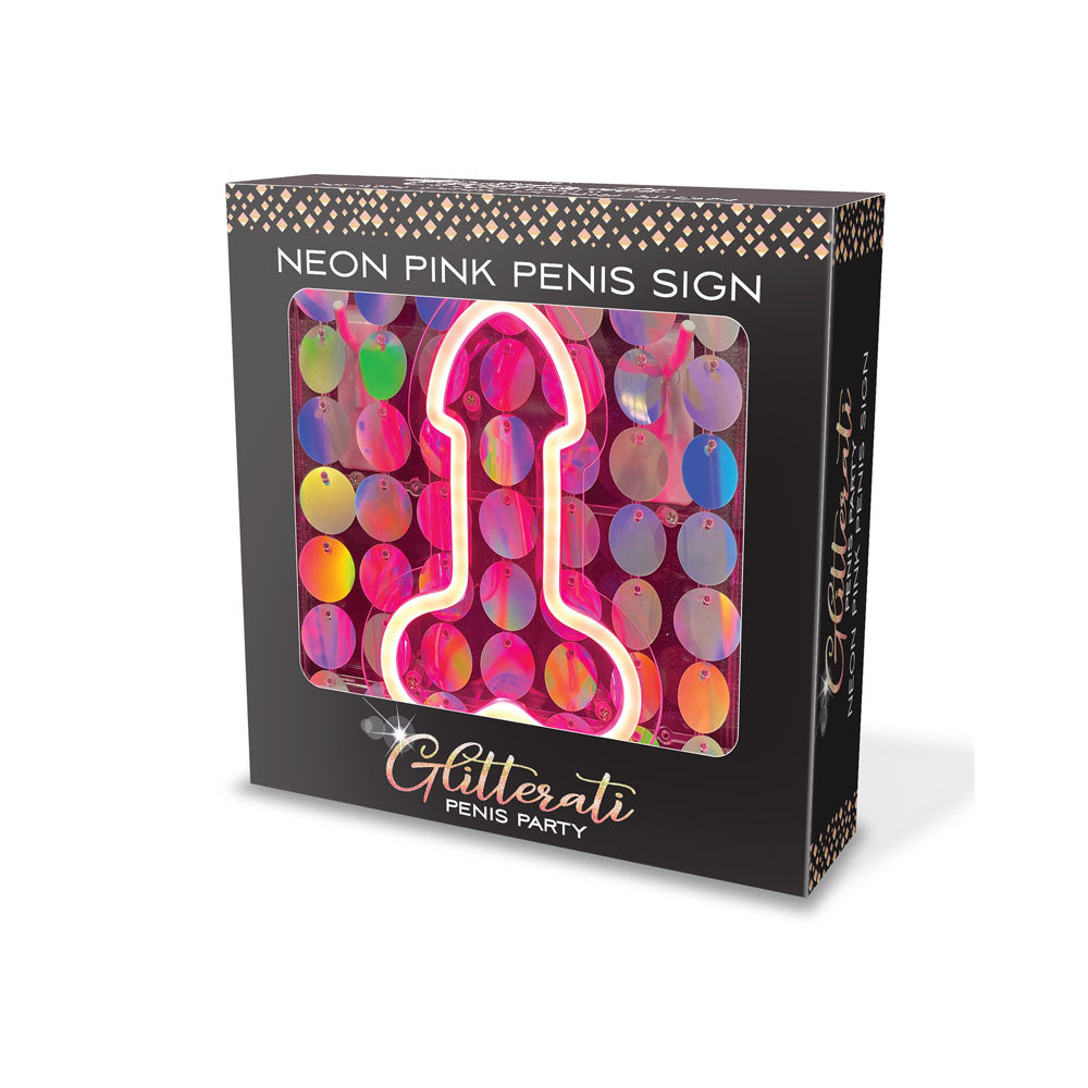 Neon Penis Sign: Fun Decor for Parties and Events