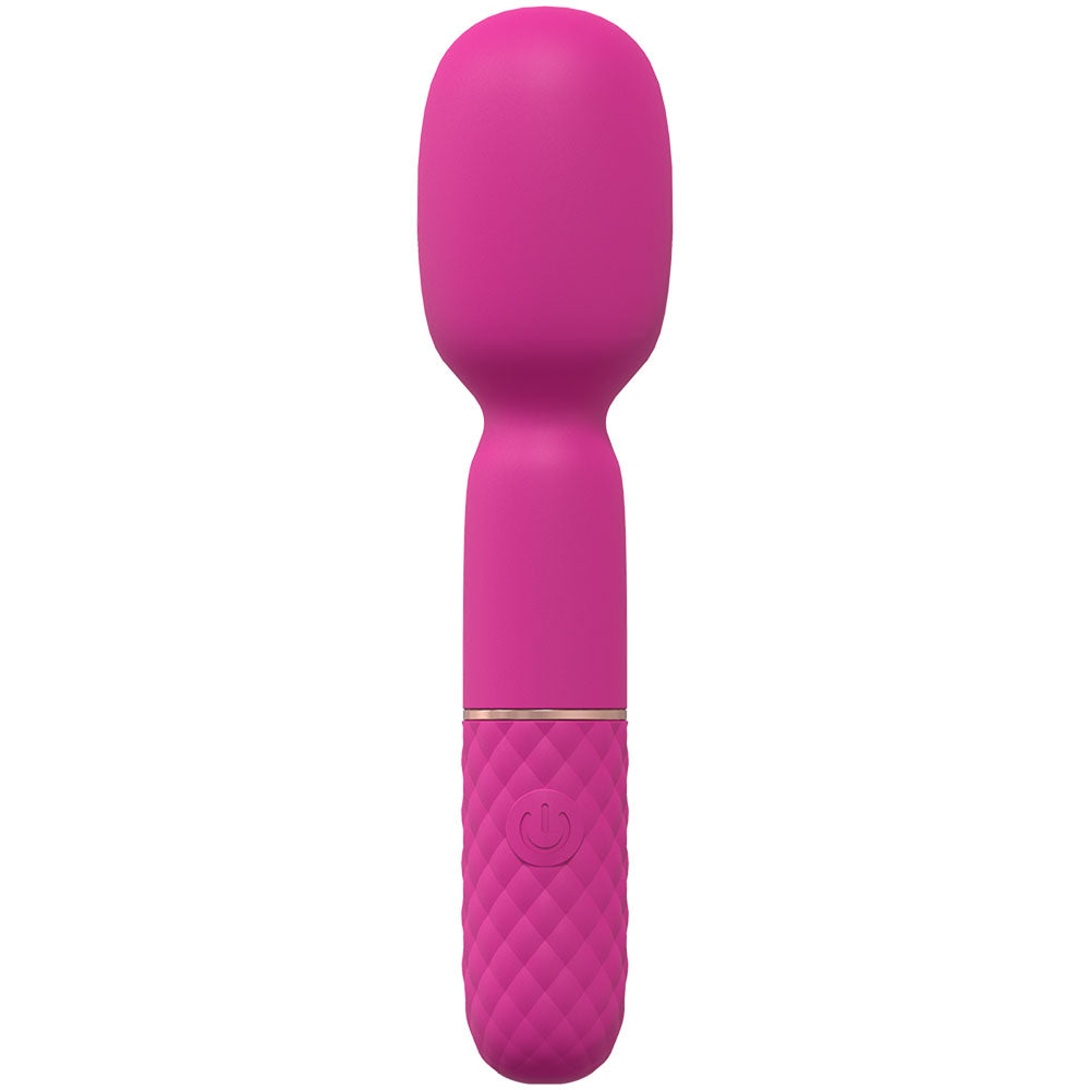 LOVELINE Bella - Pink - Pink 14 cm USB Rechargeable Massage Wand-LOVU003PNK