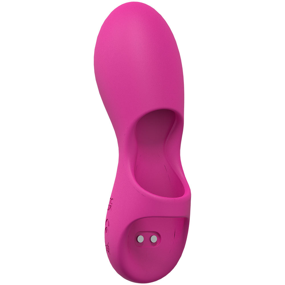 LOVELINE Joy - Pink - Pink USB Rechargeable Finger Stimulator-LOVU007PNK