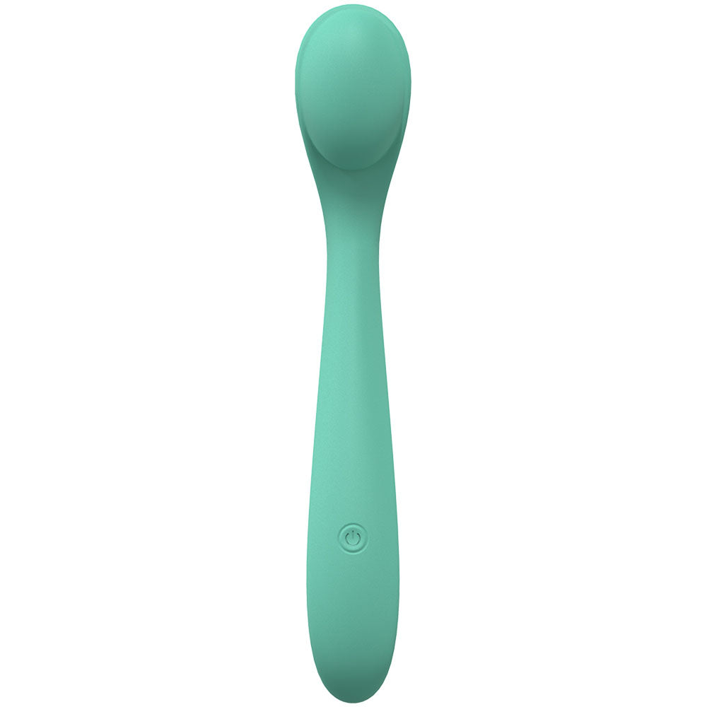 LOVELINE Juicy - Green - GReen 21.5 cm USB Rechargeable Vibrator-LOVU009GRN