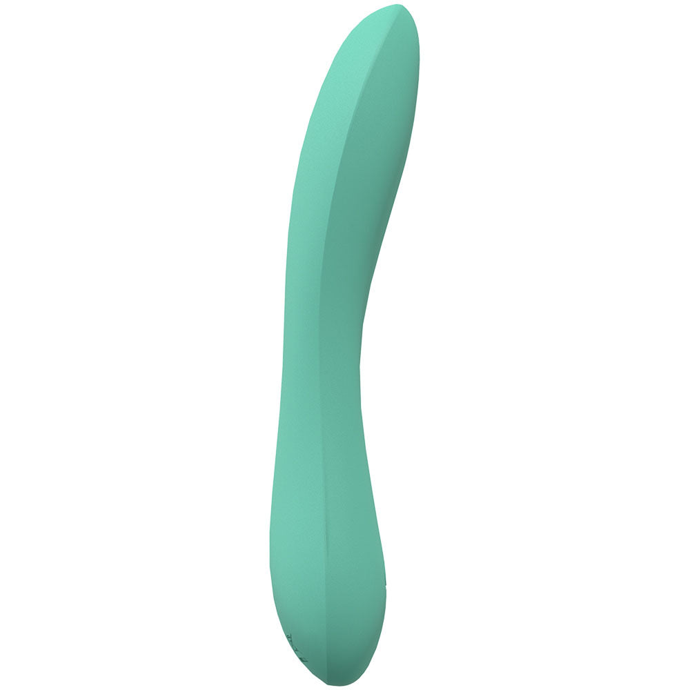 LOVELINE Lust - Green - Green 17 cm USB Rechargeable Vibrator-LOVU010GRN