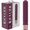 LOVELINE Poise - Burgundy - Burgundy 14.5 cm USB Rechargeable Vibrator-LOVU021BUR