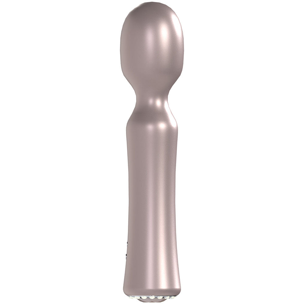 LOVELINE La Perla IV - Pink - Pearlescent Pink 19.2 cm USB Rechargeable Massage Wand-LOVU026PPNK