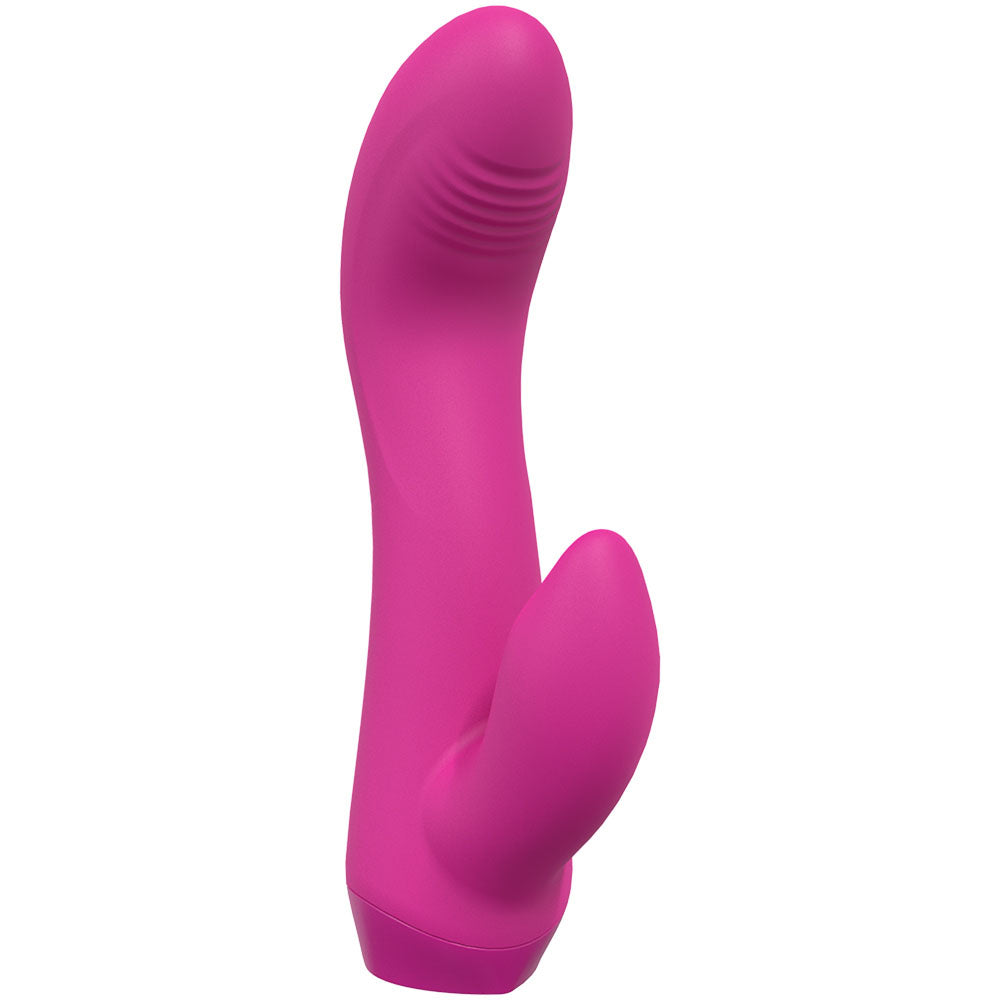 LOVELINE Empower - Pink 13.5 cm USB Rechargeable Rabbit Vibrator-LOVU032PNK