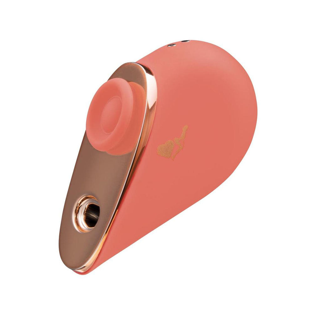 LAPDANCE Heartbreaker - Pink USB Rechargeable Pulsating & Licking Stimulators-LT201