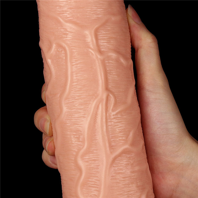 King Size 11 Realistic Dildo - Flesh 28 cm Dong-LV111012