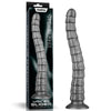 King Sized Vibrating Vibrax Slider - Grey 36.8 cm (14.5) USB Rechargeable Vibrating Dildo