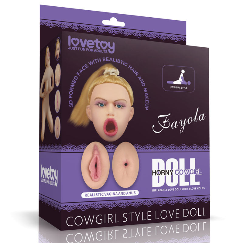 Fayola Horny Cowgirl Doll - Inflatable Love Doll-LV153013