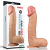 King Size 10.5 Realistic Dildo - Flesh 26.7 cm Dong - LV2207