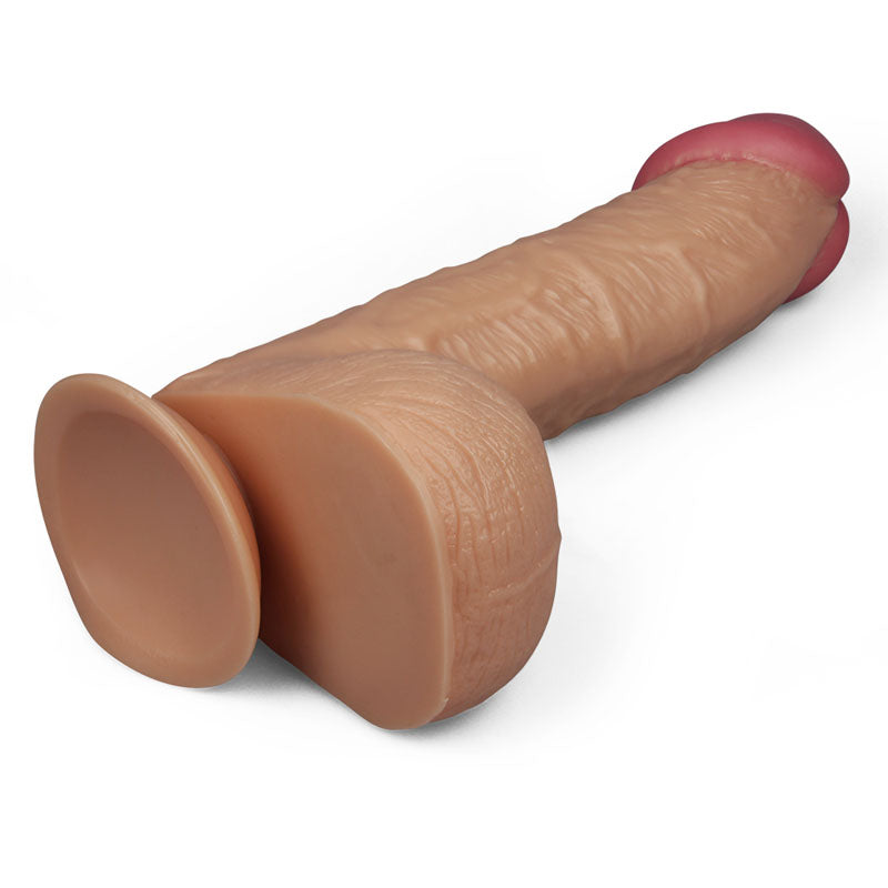 King Size 10.5 Realistic Dildo - Flesh 26.7 cm Dong - LV2207