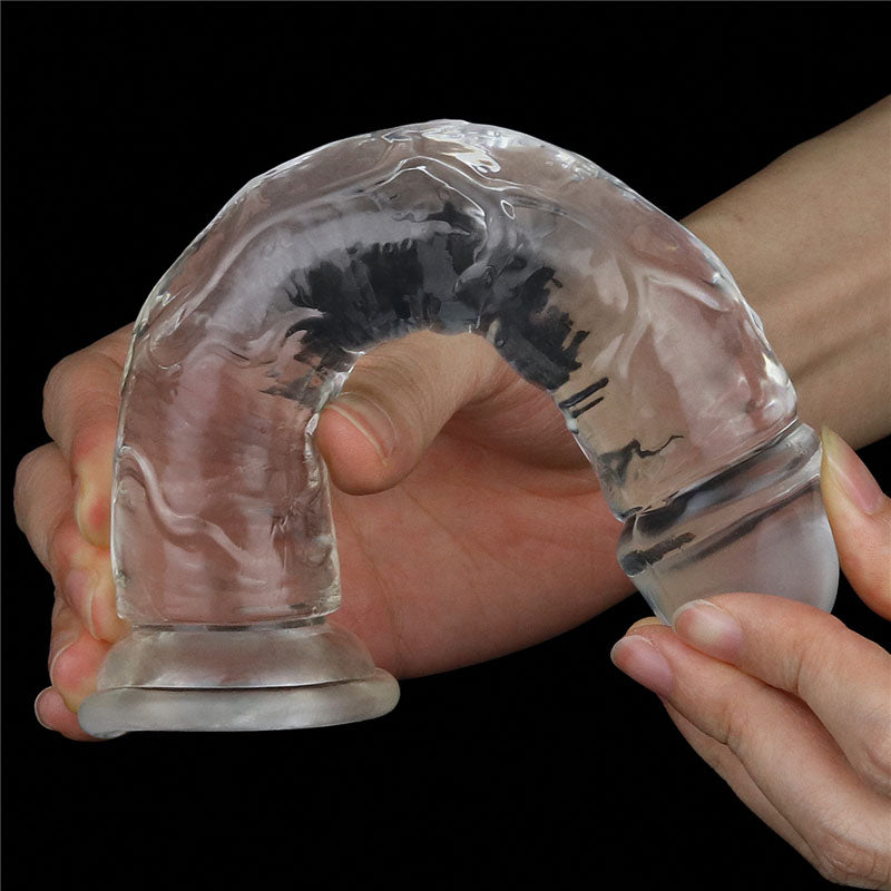 Flawless Clear Dildo 7 - Clear 17.8 cm Dong - LV310015