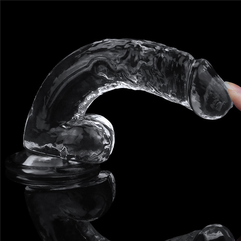 Flawless Clear Dildo 7.5 - Clear 19 cm Dong-LV310016