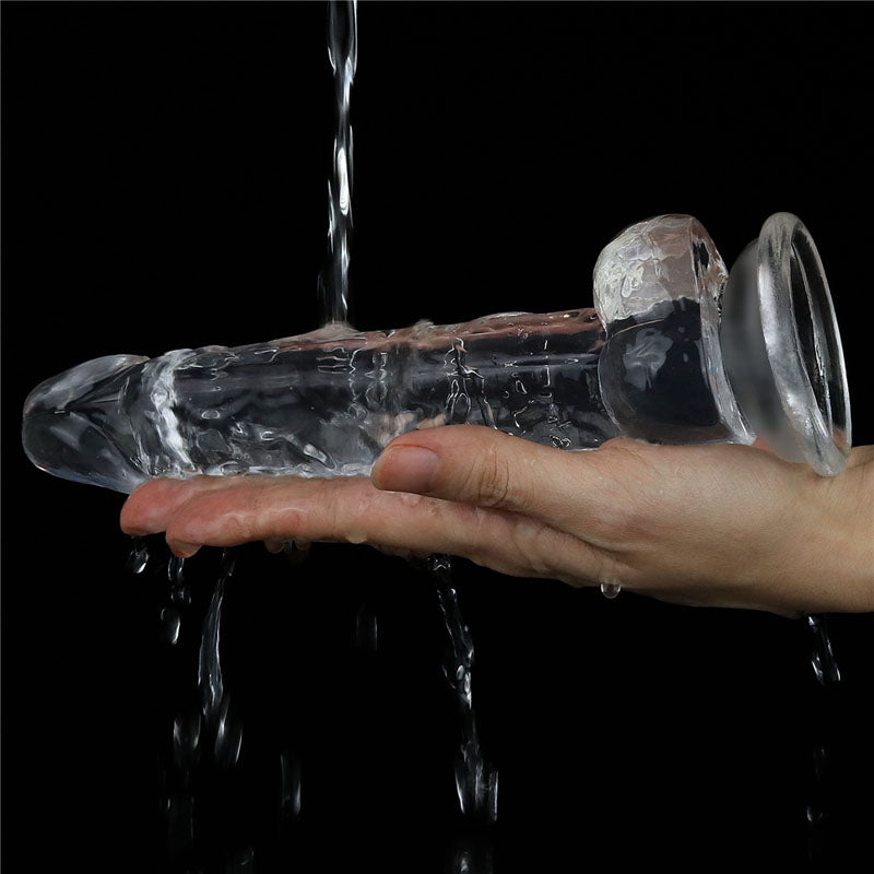 Flawless Clear Dildo 7.5 - Clear 19 cm Dong-LV310016