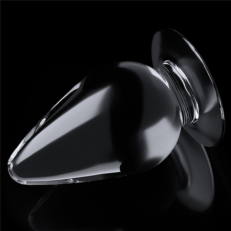 Flawless Clear Anal Plug 4.5 - Clear 11.5 cm Butt Plug-LV310017