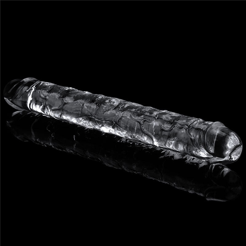 Flawless Clear Double Dildo 12 - Clear 30 cm Double Dong-LV310018