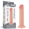 Sliding Skin Dual Layer Dong - Flesh 20 cm (8) Dong with Flexible Skin