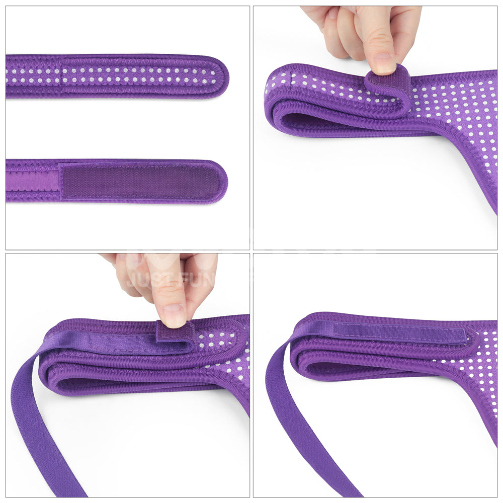 Ingen Easy Strap-On Harness - Purple Adjustable Strap-On Harness (No Probe Included)-LV715002