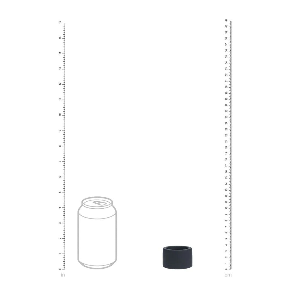 LEVELZ Liquid Silicone Ball Strap - M - Black - Black Ball Strap-LVL01-0018BLK