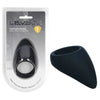 LEVELZ Teardrop Silicone Cock Ring - Black - Black Cock Ring-LVL01-0036BLK
