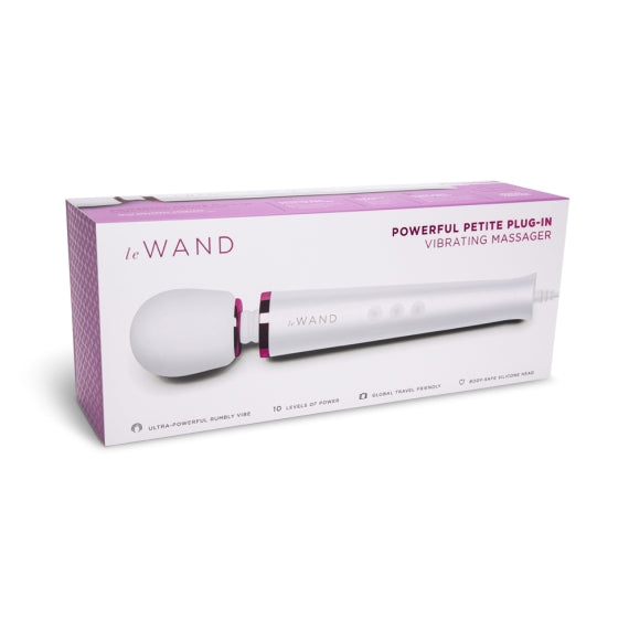 LE WAND POWERFUL PETITE PLUG-IN WHITE-LW-050WHT