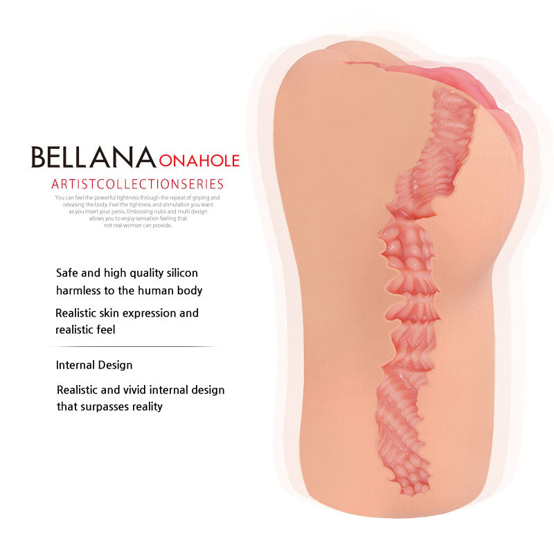 Kokos Bellana Onahole - Flesh Dual Layer Vagina Stroker-M03-001-13