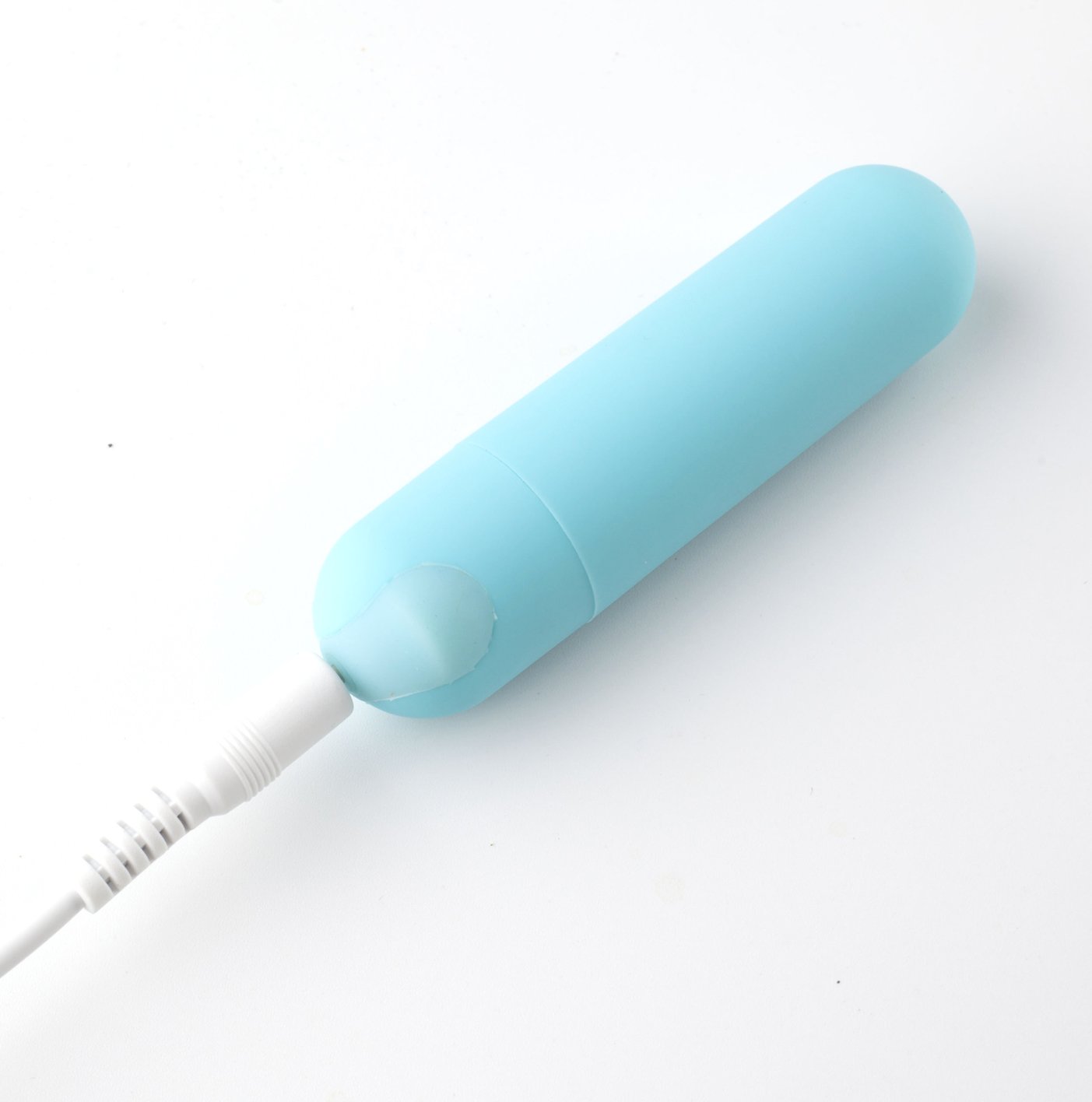 Maia Jayden - Clear/Blue USB Rechargeable Vibrating Cock & Ball Rings-MA1720-CLR