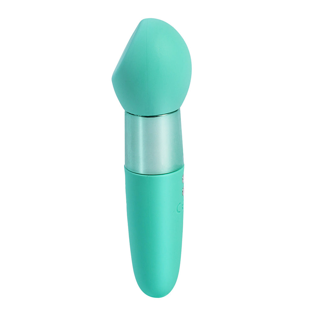 Maia RINA - Teal - Teal 13.3 cm USB Rechargeable Vibrator-MA23-03-G3