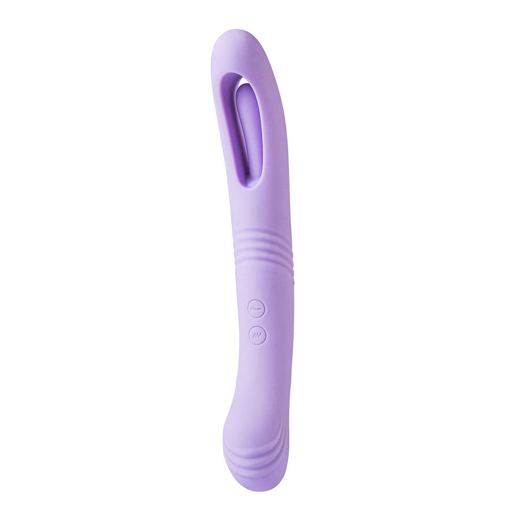 Maia HARPER - Purple 24.1 cm USB Rechargeable Vibrator-MA23-07