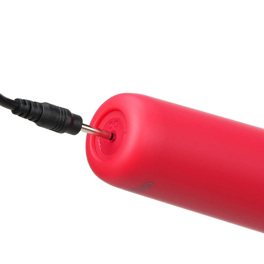 Maia NALA - Red - Red 30 cm USB Rechargeable Massage Wand-MA23-08-RED