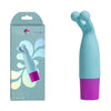 Maia MACI - Light Blue 8.9 cm USB Rechargeable Bullet