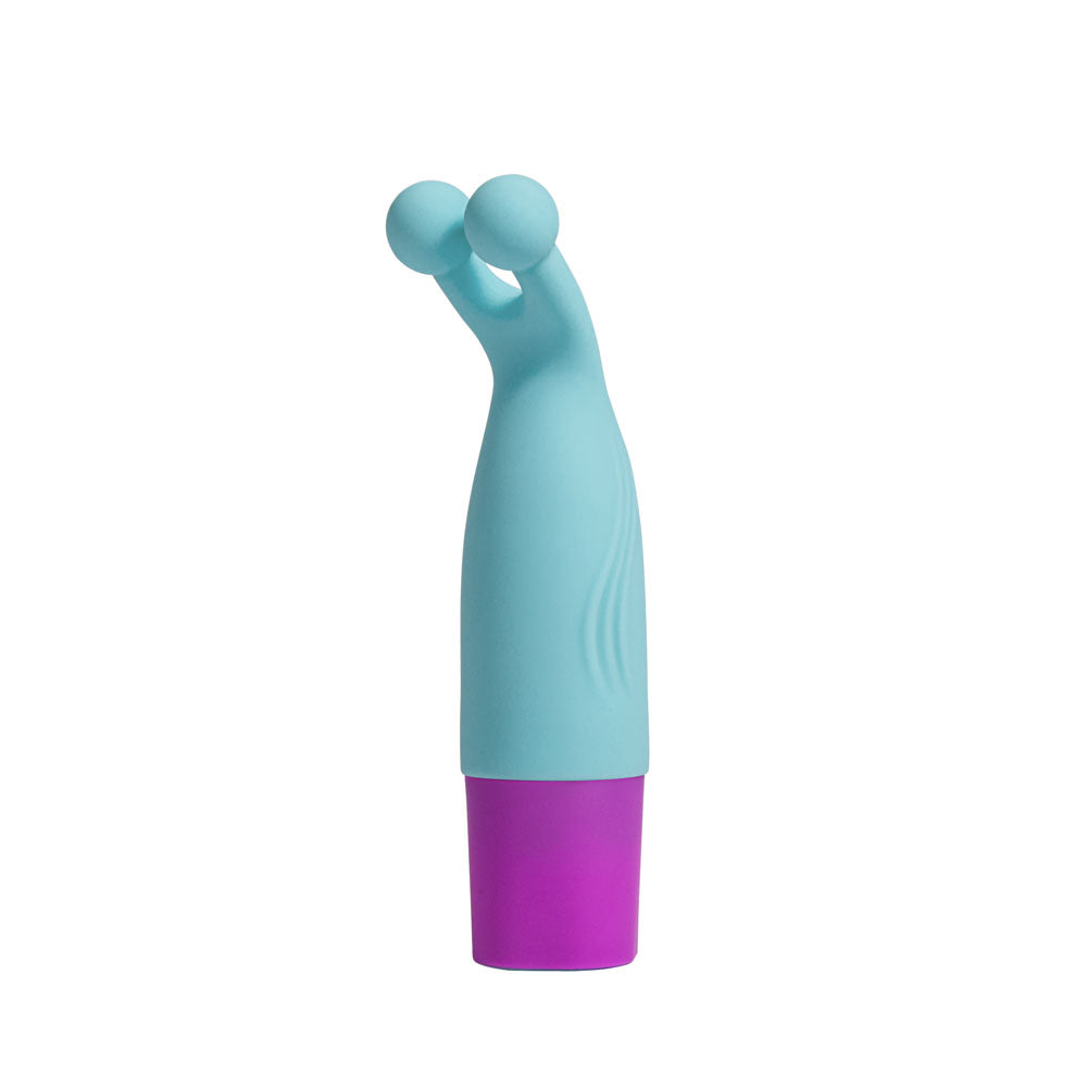 Maia MACI - Light Blue 8.9 cm USB Rechargeable Bullet